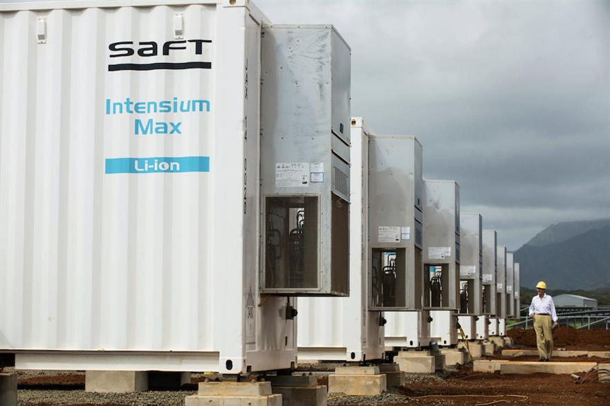 Saft's system will have combined frequency of 5.6MW and energy storage capacity of 6.6MWh (pic: Total)