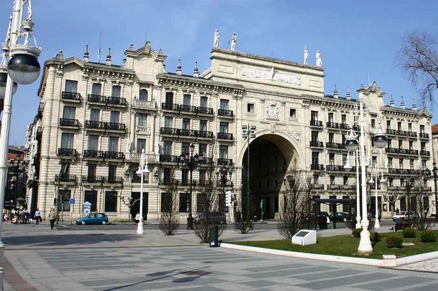 Santander's headquarters in Spain