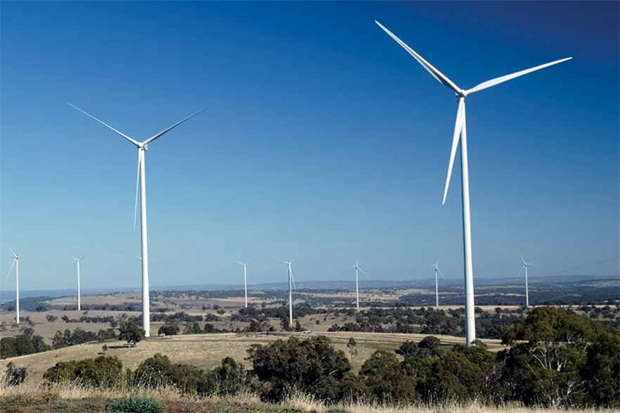 The 270MW Sapphire wind farm in New South Wales was commissioned in 2018