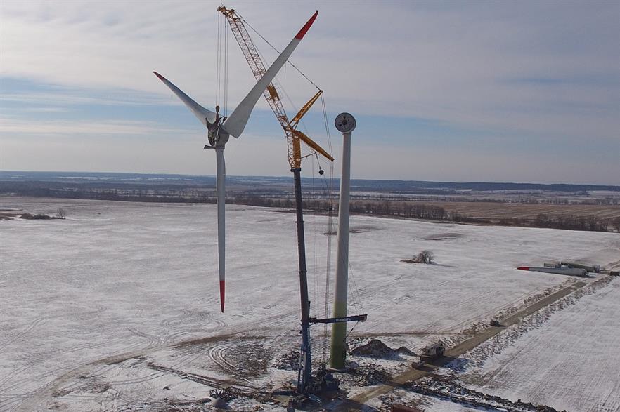 Major turbine components will need to be produced locally in Russia, according to the proposed rules (pic: Sarens)
