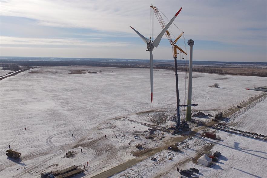 Russia added 50MW in 2019, taking its total installed capacity to 191MW (pic: Sarens) 