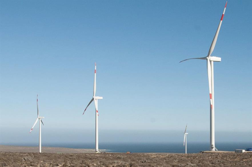 Aela Energia's 170MW Sarco project (above) consists of 50 Senvion 3.4M114 turbines