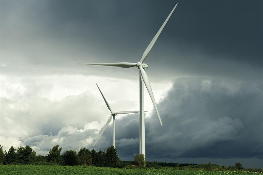 Wpd's White Pines project was due to feature nine Senvion MM92 2MW models