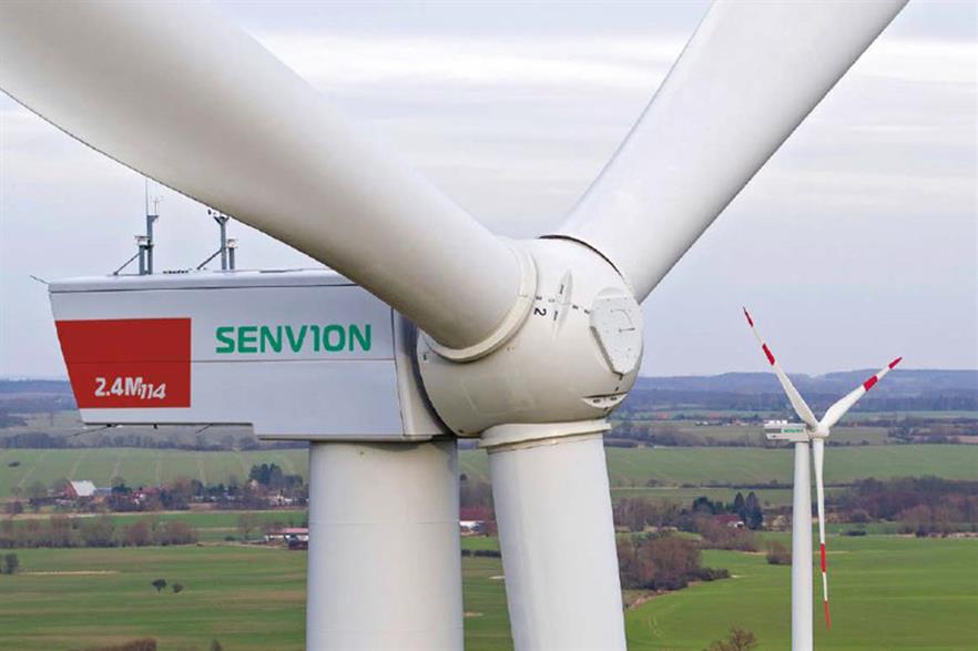 Senvion recorded a loss in earnings in the first quarter of 2016