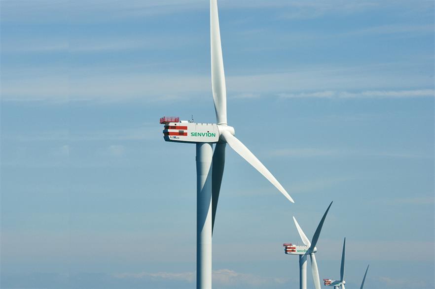 Senvion's 6.2MW-126 turbine will be used at Nordergrunde