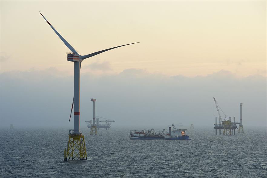 RWE's 295MW Nordsee Ost offshore project forms part of its 3.6GW renewables portfolio 