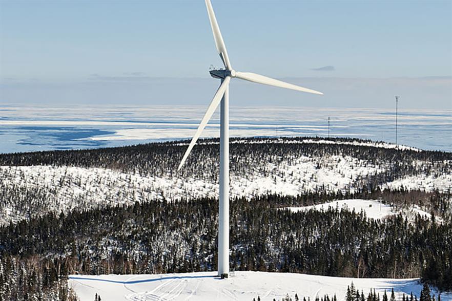 Senvion has approximately 850MW of turbine capacity installed in Canada
