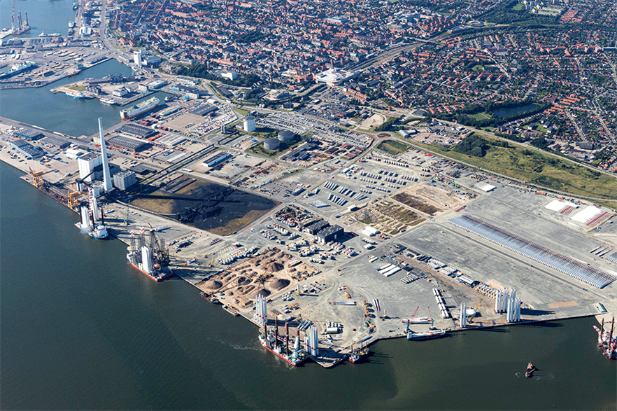Future growth in the sector will enable more European ports to become offshore wind hubs (pic: Port of Esbjerg)