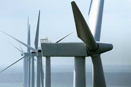 Siemens' 3.6MW turbine is usually used offshore