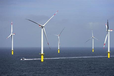 The project uses Siemens 3.6MW turbines