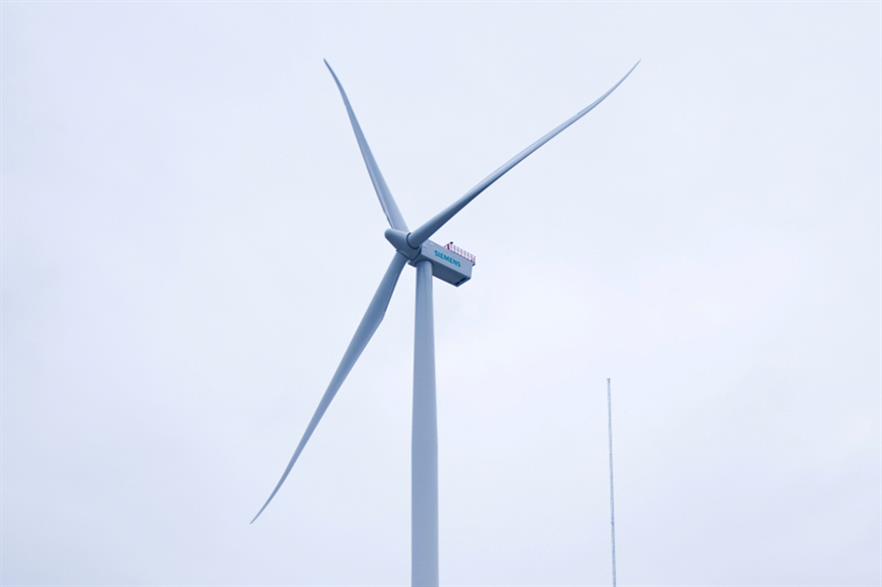 The project will feature Siemens 4MW turbines