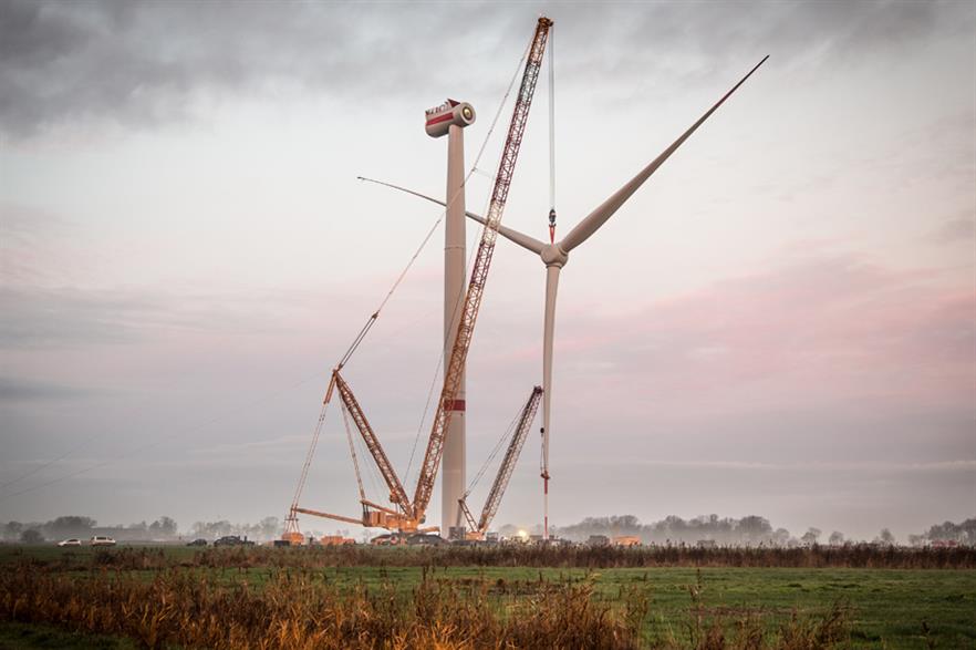 New, larger turbines were put into action in 2014