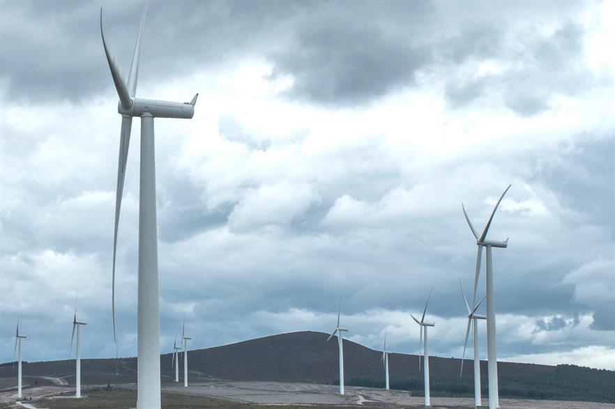 Scotland has approximately 60% of the UK's installed onshore wind capacity