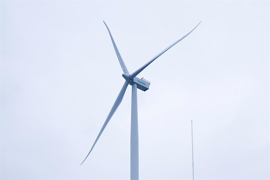 Siemens' 4MW turbine is set to be installed at the Formosa test site