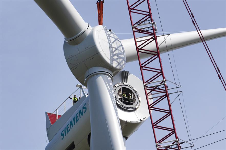 Siemens' 7MW turbine is an enhanced version of its 6MW model