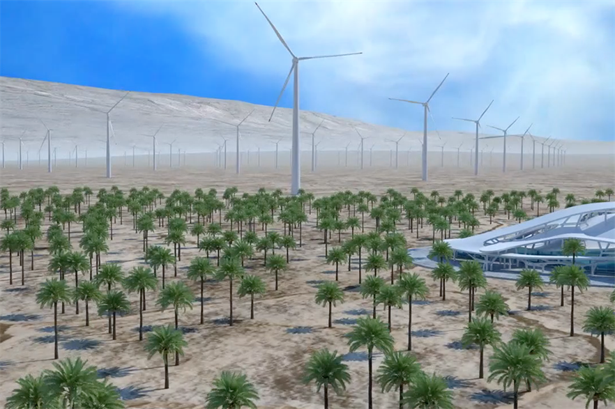 Soluna will build computing centres alongside the wind project, dedicated to cryptocurrency mining and other blockchain technologies
