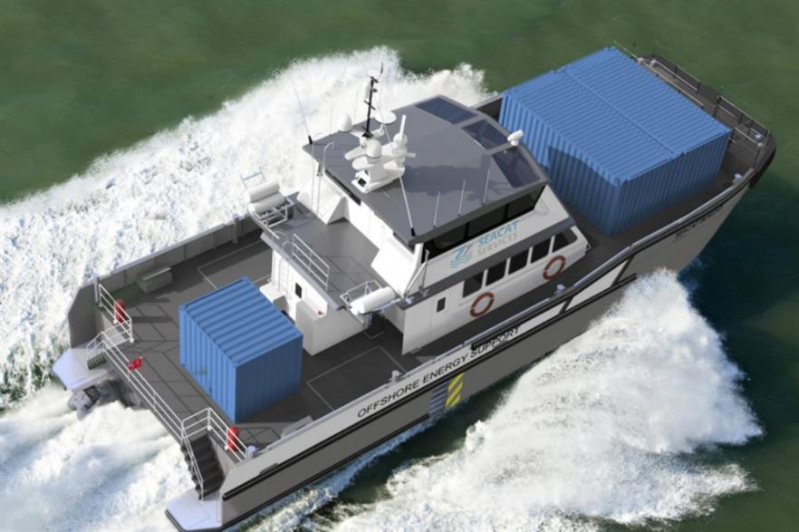 Seacat orders two catamarans from South Boats | Windpower Monthly