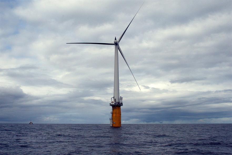 Siemens supplied a 2.3MW turbine to Statoil's Hywind Demo site in Norway in 2009