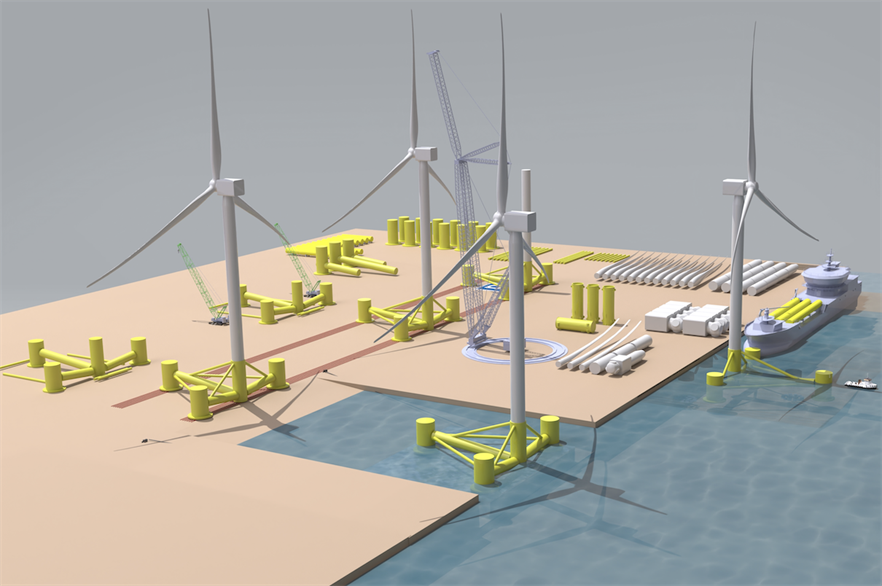 Stiesdal Unveils Gigawatt Scale Installation Method For Floating Offshore Wind Windpower Monthly