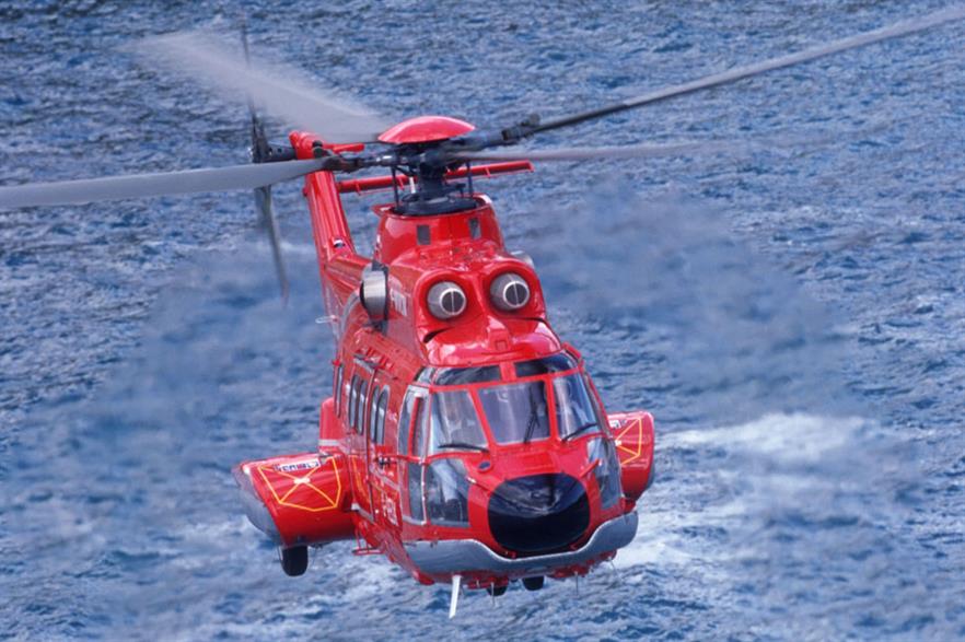 Super Puma helicopter AS 332 L2 (Photo credit Patrick Penna, Eurocopter)