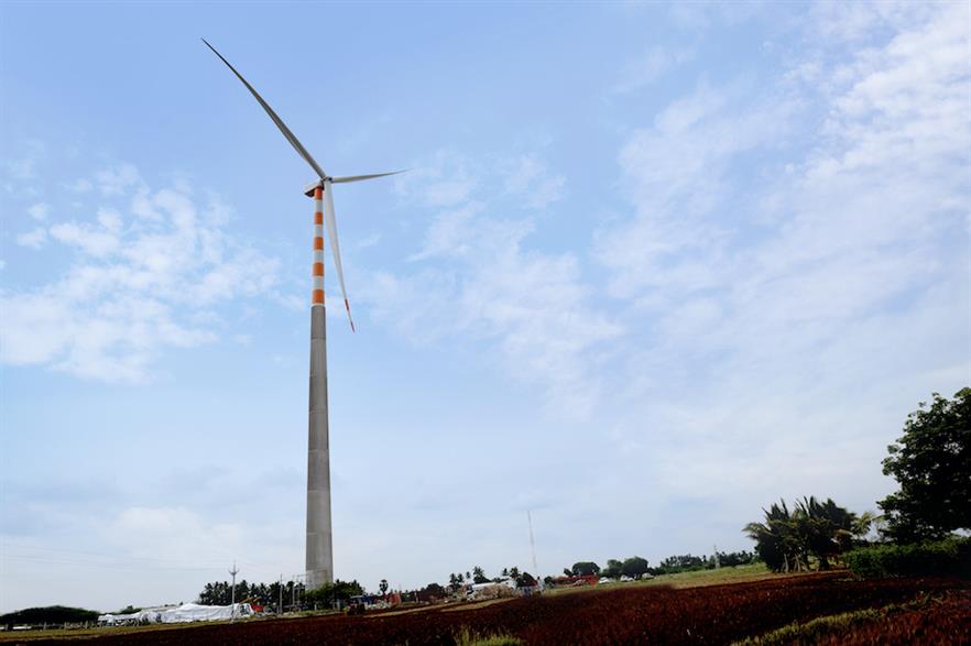 Suzlon completes India's tallest hybrid tower Windpower Monthly