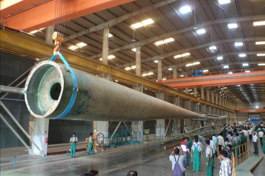Suzlon's 54.8-metre blade is the longest its ever produced