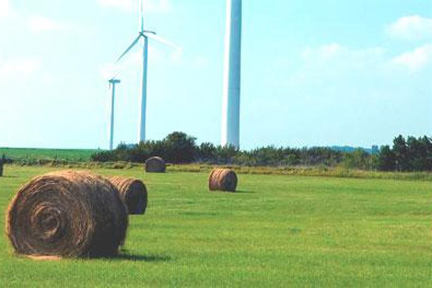Suzlon's S88 2.1MW turbine is featured on the nearby Walnut Ridge project