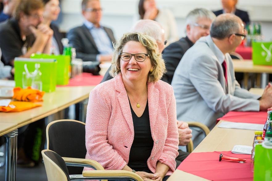 No laughing matter: environment minister Svenja Schulze is under fire from Germany's wind power sector (pic: EnergieAgentur.NRW) 