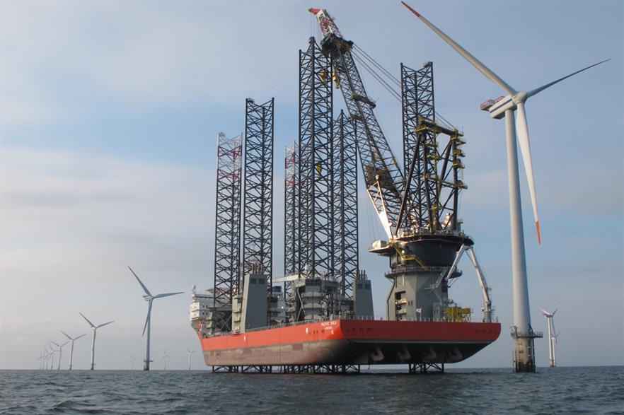 Swire Blue Ocean will supply one of its two jack-up vessels to the 600MW Gemini project