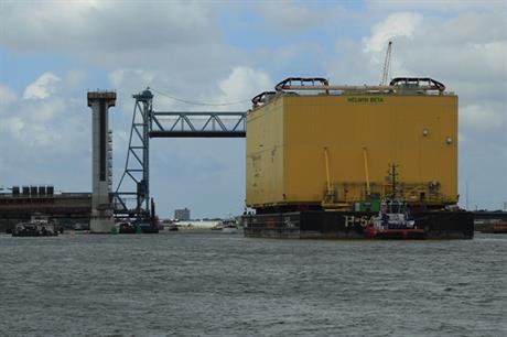 Tennet's HelWin 2 platform was installed in H1