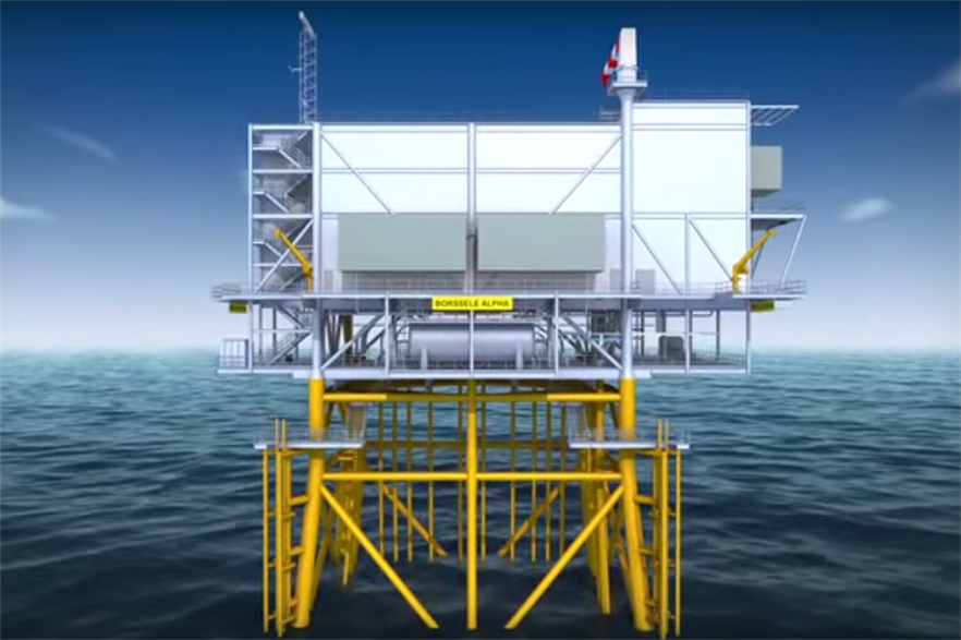 Tennet will install five identical platforms in Dutch waters 