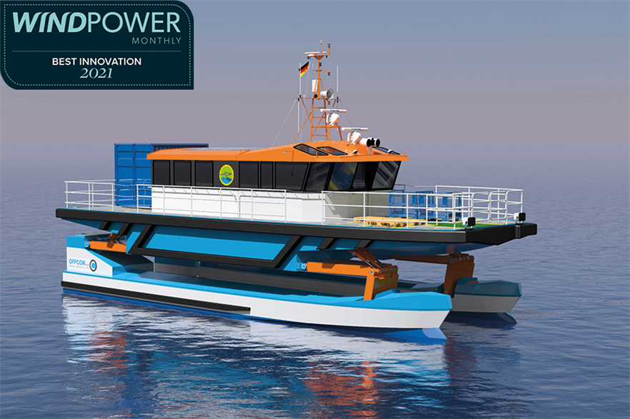 Wallay Boats' 18-metre prototype crew transfer vessel is due to be ready in May and will be chartered by utility EnBW