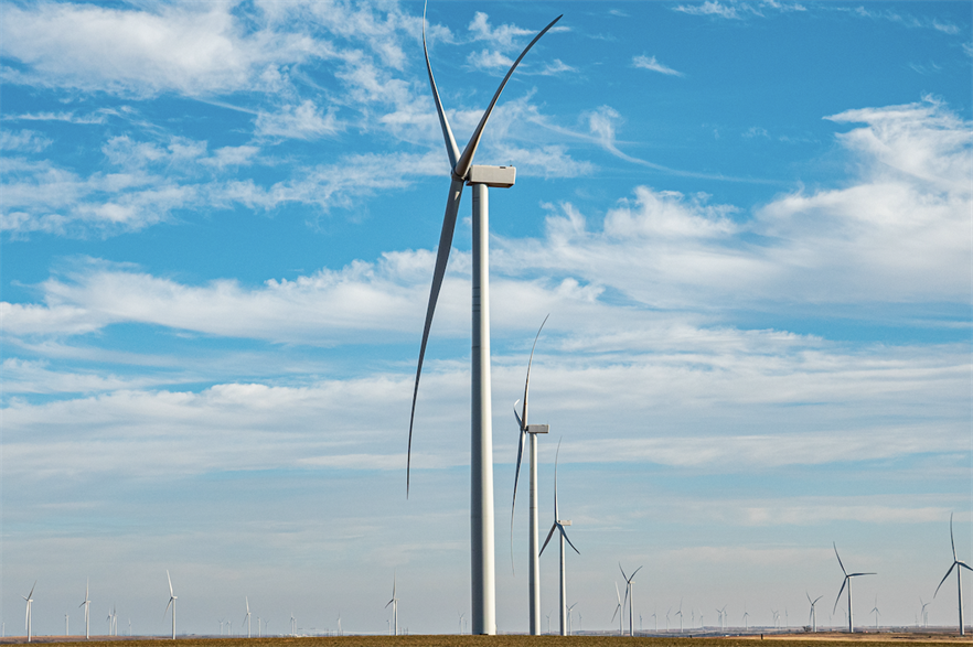 The Traverse wind farm features 356 turbines from GE’s 2MW platform (pic credit: American Electric Power)