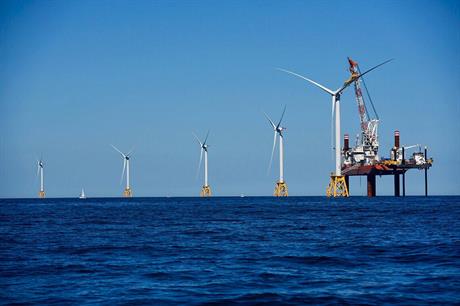 The US's first offshore wind project now has all five turbines in operation