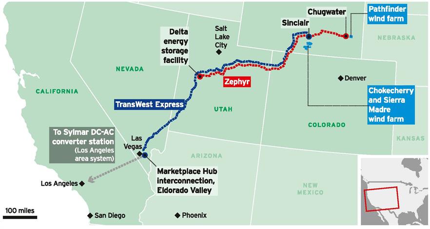 Proposed lines run over 1,000 kilometres through five states