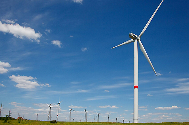 Ukraine has 596MW of operational wind power capacity, according to Windpower Intelligence (pic: Wind Parks of Ukraine)