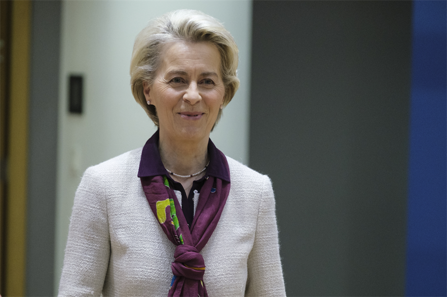 EC president Ursula von der Leyen announced the European Hydrogen Bank in September (pic credit: Thierry Monasse/Getty Images)