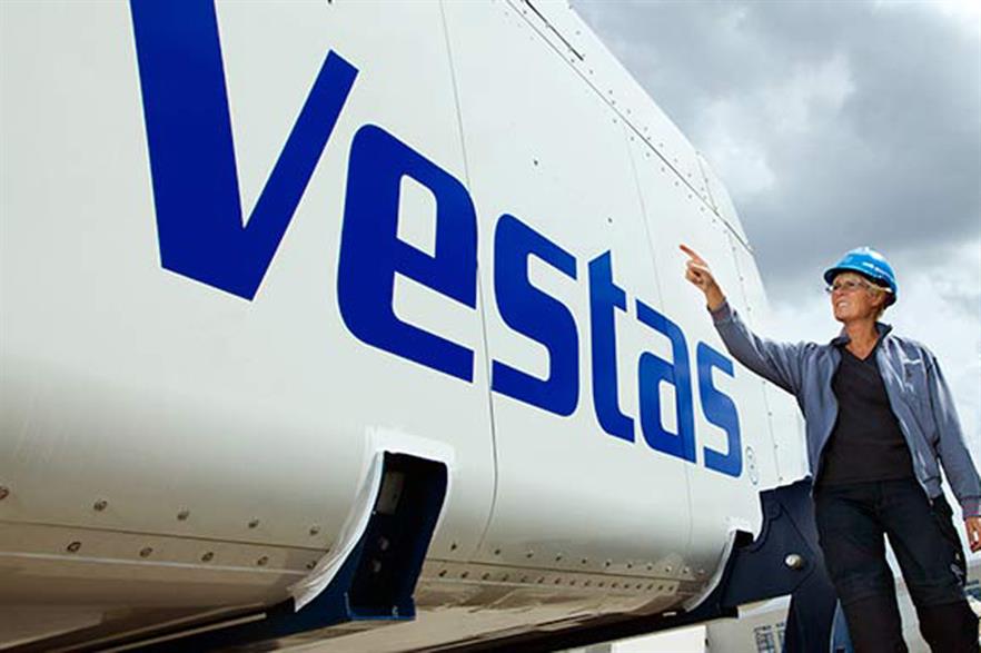 The project will use V117-3.3MW turbines