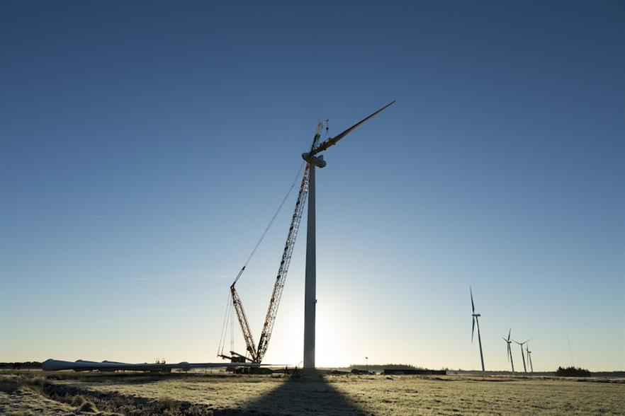 The 28 V136-3.45MW turbines will be uprated to 3.8MW (pic credit: Vestas)