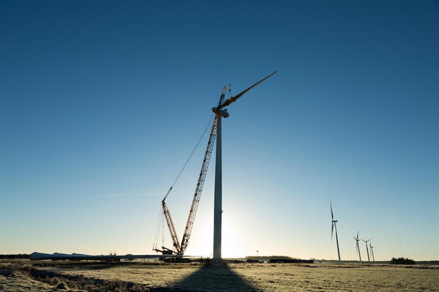 Vestas took orders for 168 V136-4.2MW turbines in Wyoming alone during May