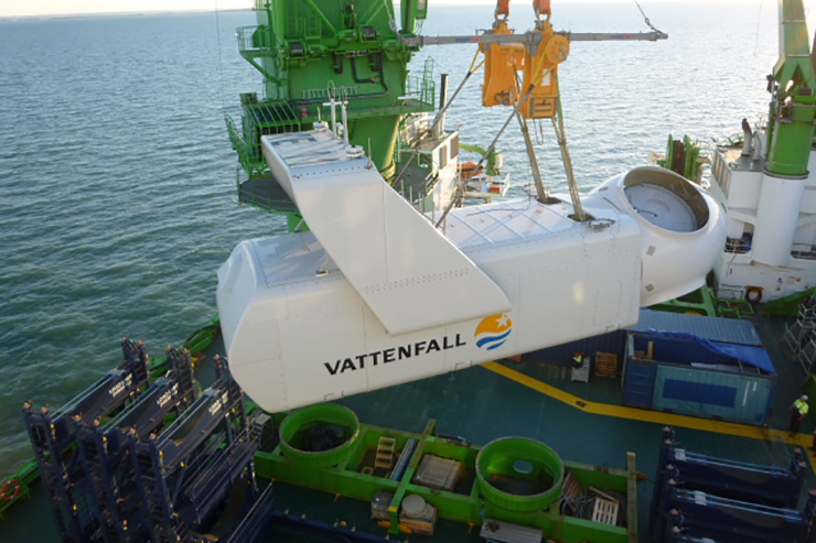 Vattenfall's 49.7MW Kentish Flats Extension project was completed in 2015