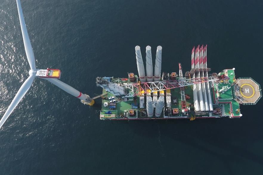Vattenfall's Sandbank exported its first power to Germany in 2016