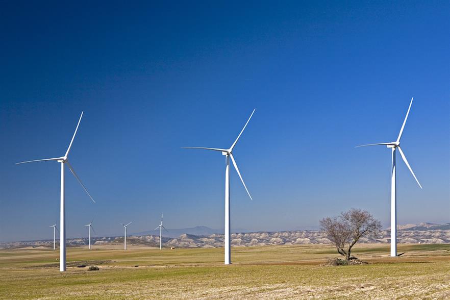 Acciona's 33-turbine 49.5MW Vedadillo project in Navarre, Spain