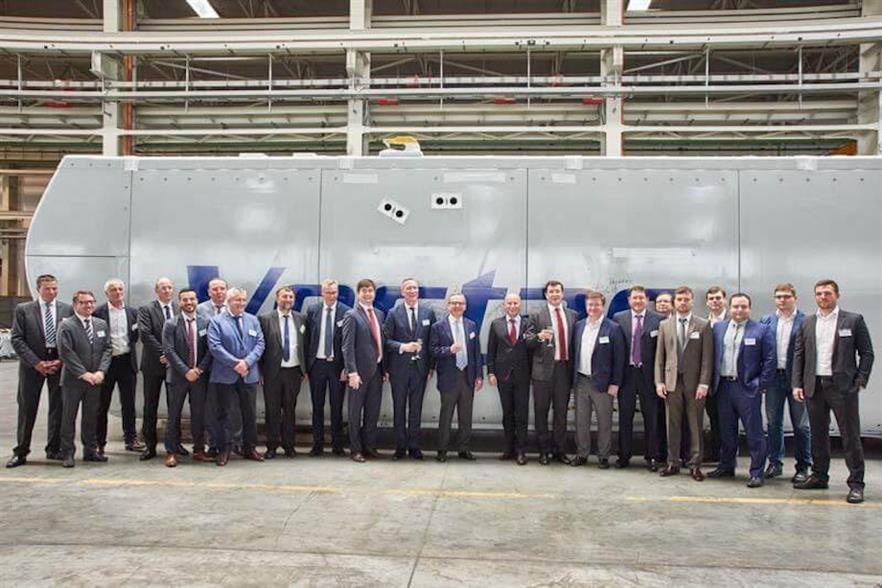 Vestas officially opened its new nacelle factory on 18 May (pic credit: RAWI)