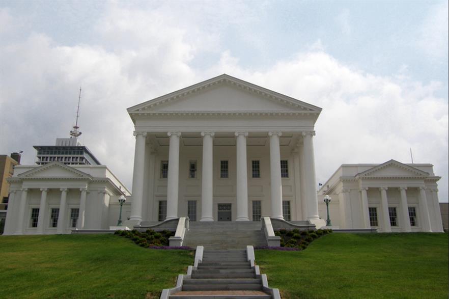 Virginia's State Capitol (pic credit: Jim Bowen/Wikimedia Commons)