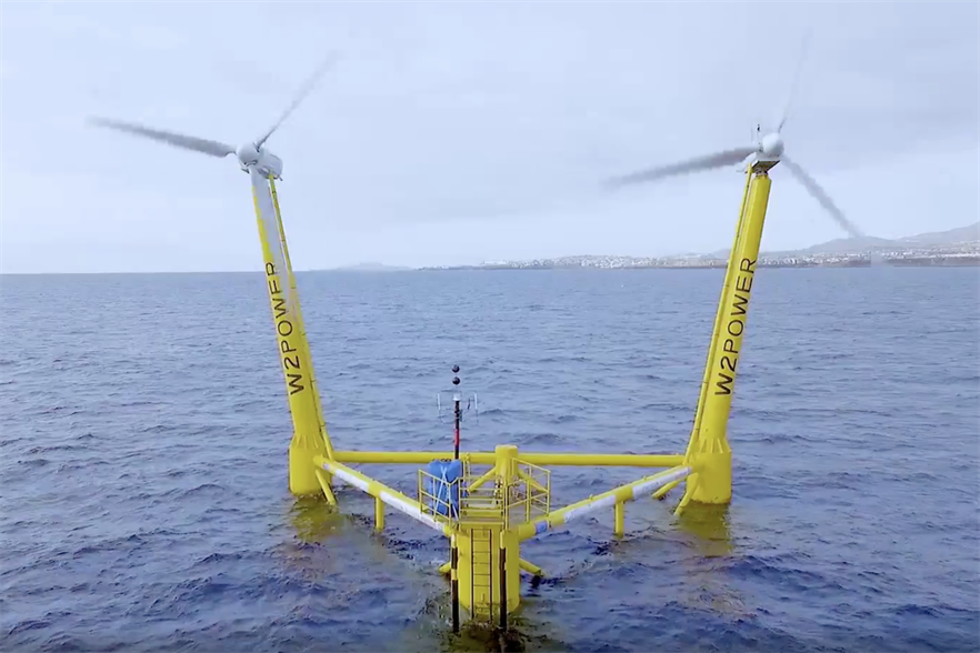 Spanish firm plans 180MW floating offshore wind | Windpower Monthly