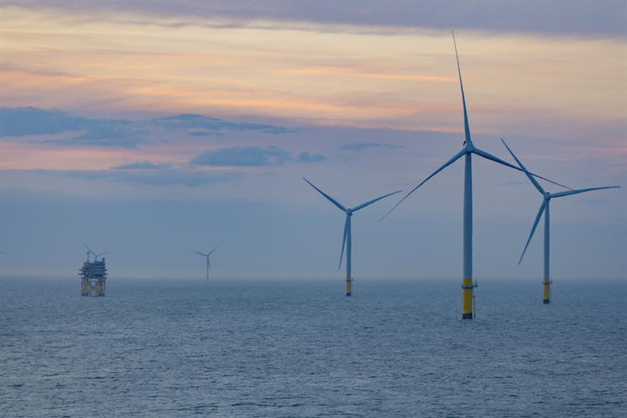 Walney Extension had achieved first power in September 2017 and its final turbine was installed in April 2018 (pic: Ørsted)