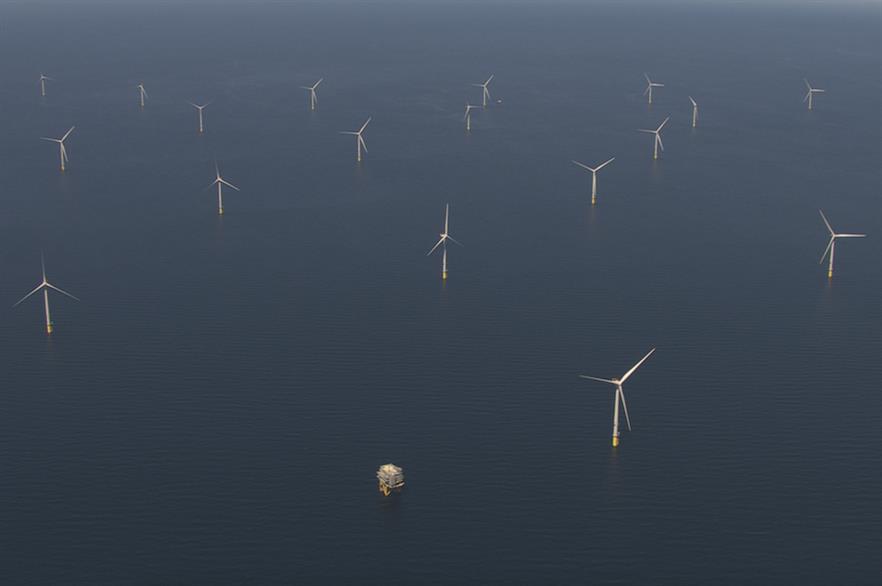 About 1.4GW of offshore wind capacity was added in the UK, including Ørsted's 659MW Walney Extension