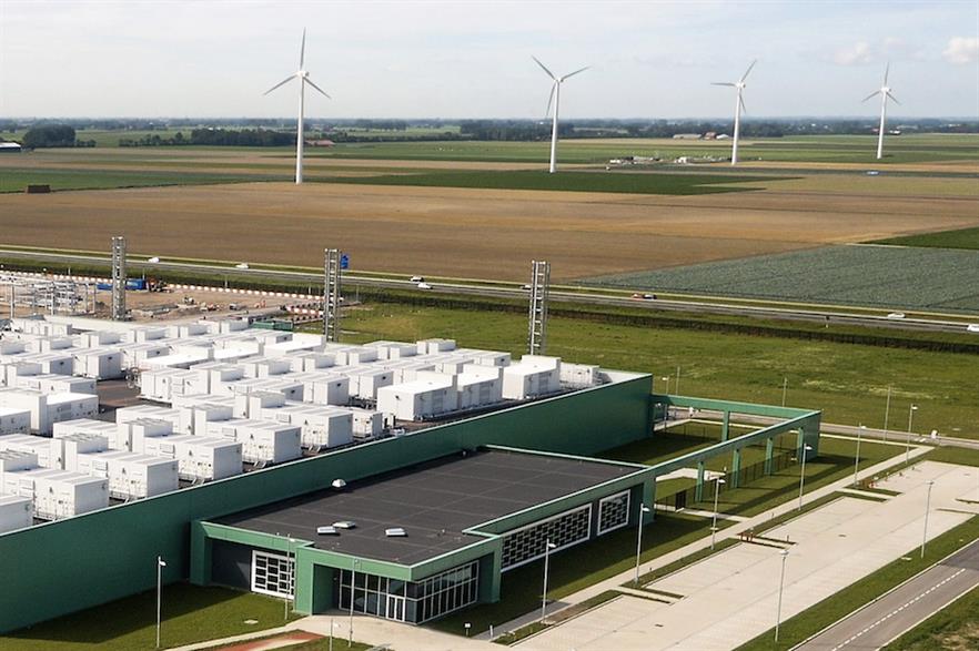When completed, Wieringemeer (above) will have 100 turbines in total, with a combined capacity of 295MW