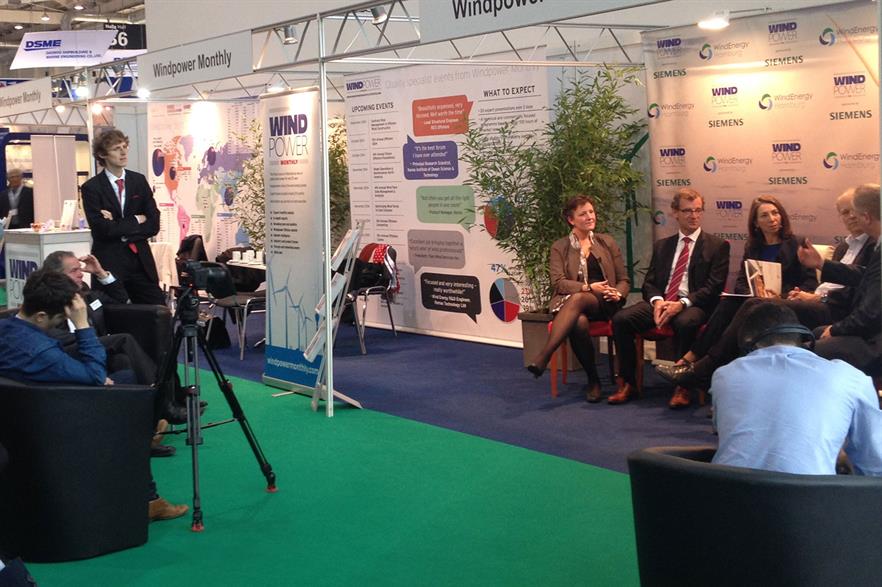 Windpower Monthly's breakfast debate at WindEnergy Hamburg 2014